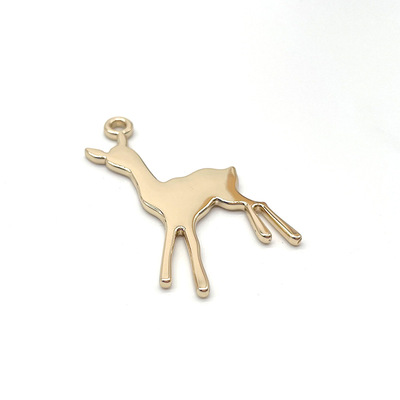 箱包五金乐动网站-乐动（中国）
吊牌配件 女包乐动网站-乐动（中国）
吊牌 浅金色光面鹿吊饰厂家定制