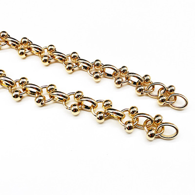 DIY包包肩带乐动网站-乐动（中国）
 时尚包包斜跨长链外宽2mm 