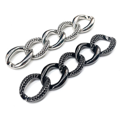 女士包包点钻合金纽链侧身乐动网站-乐动（中国）
 diy斜挎包配件金属挂链定制