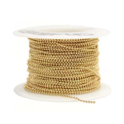 不锈钢乐动网站-乐动（中国）
挂链饰链 箱包铜铁链饰品配件 波珠链窗帘拉珠链供应 - 5